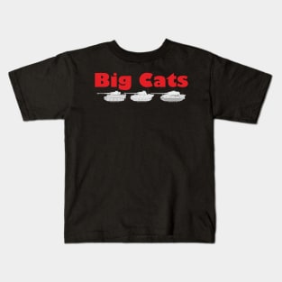 Big German Cats WW2 Kids T-Shirt